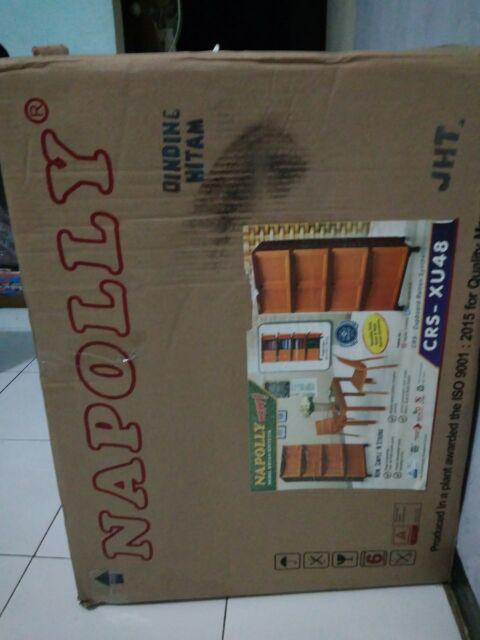 Promo Special Lemari Plastik Jumbo Pintu Susun 4 Rotan X-48 Napolly