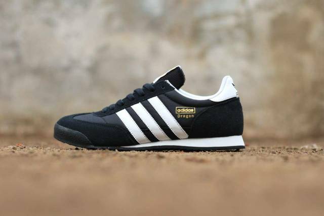 adidas dragon black and white