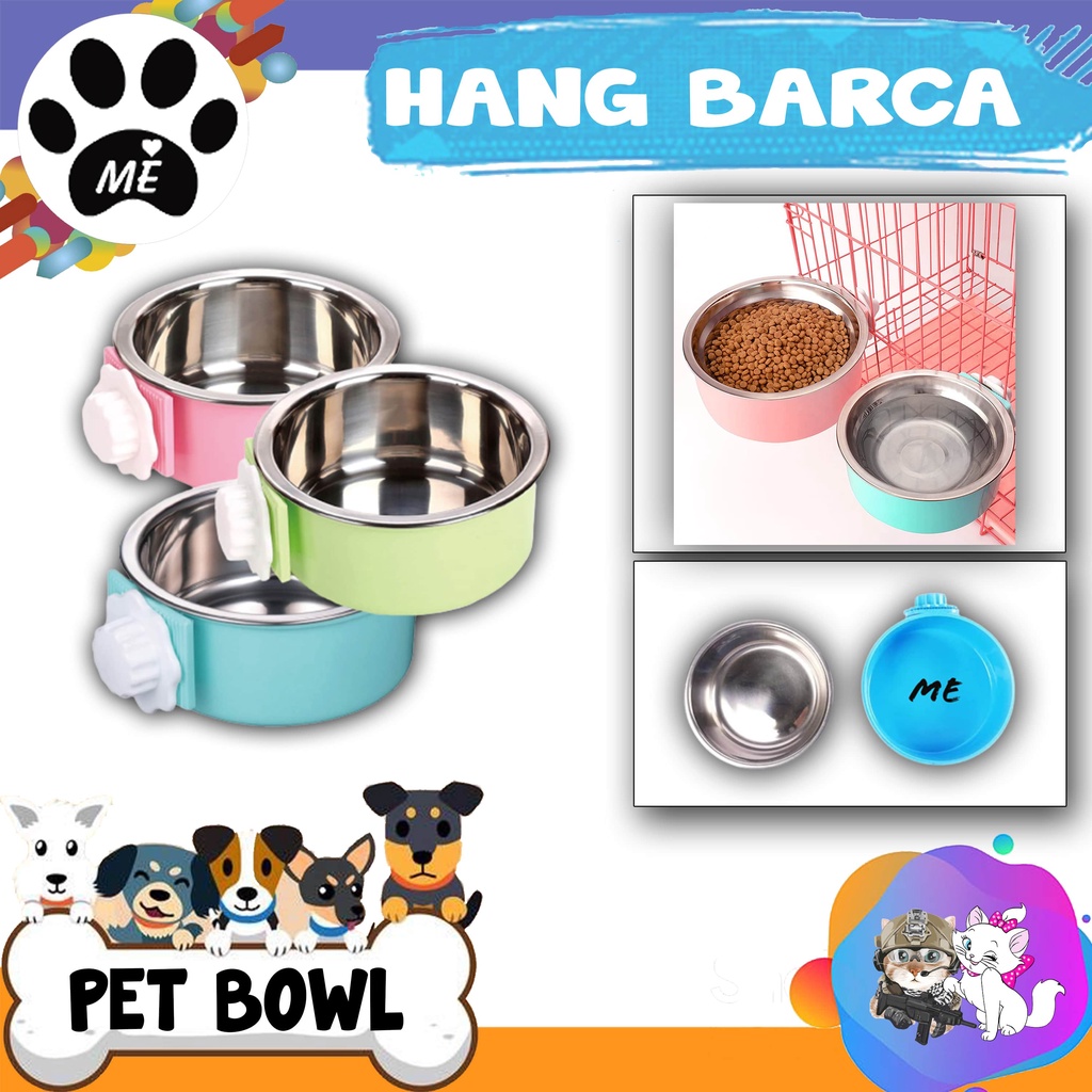 Hanging Bowl &quot;MADRID LARGE&quot; Tempat Makan Minum Hewan