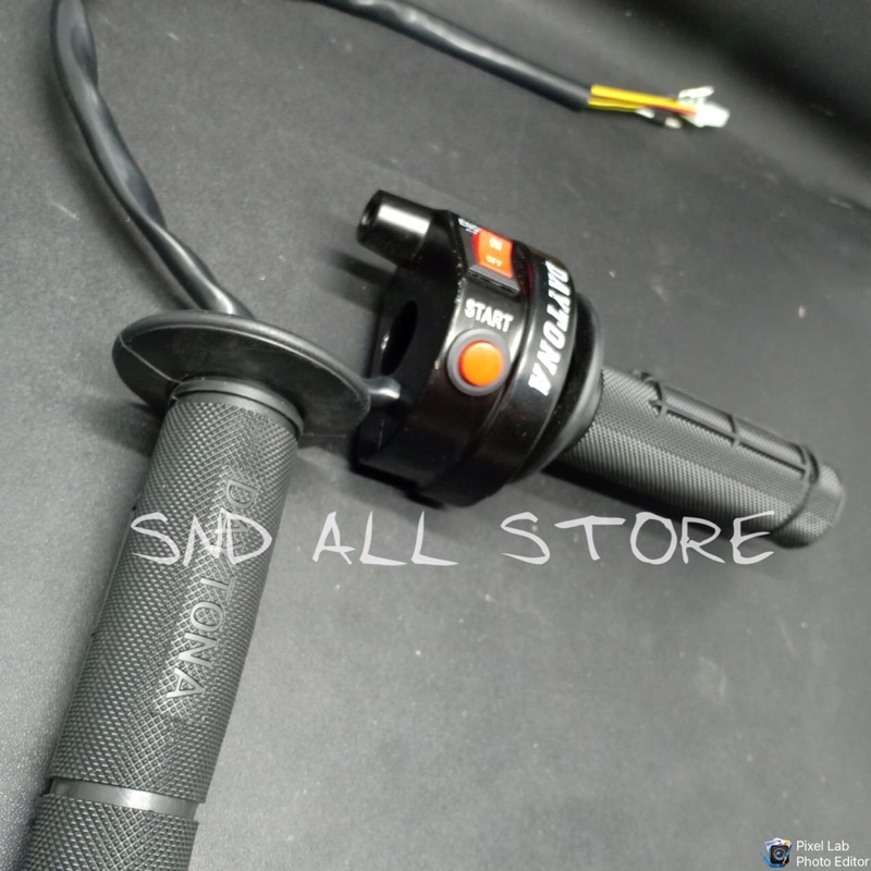 Gas Spontan Daytona+Stater+On/Off Rxk-SatriaFu Dll