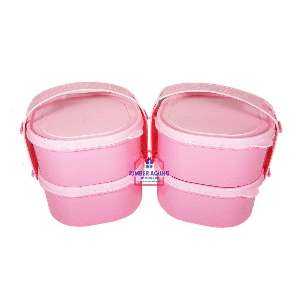 Rantang Susun 2 Mini Golden Lemon RP123-2