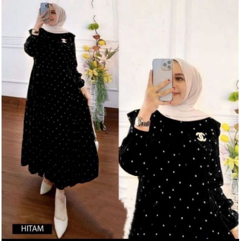 MIDI DRESS POLKA VIRAL