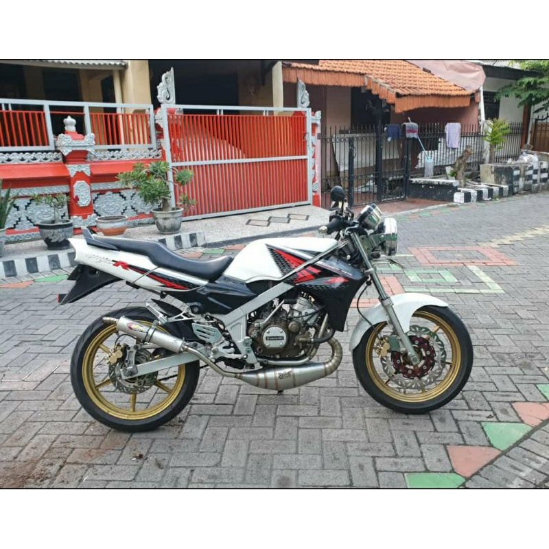 Knalpot Kawasaki Ninja 2T Creampie muffler jogja Type Cobra Stainless