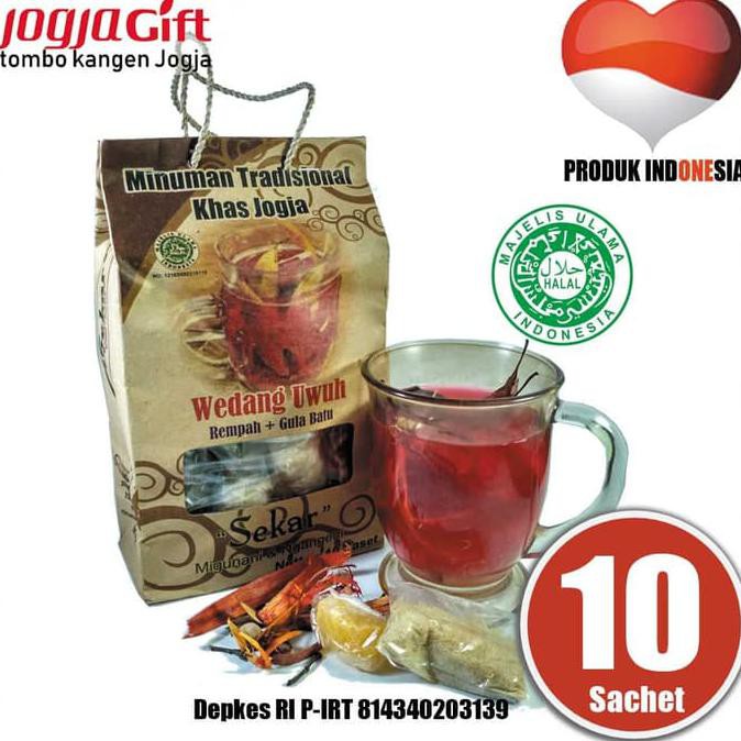 

Wedang Uwuh Rempah Gula Batu Sekar (isi 10 sachet) PROMO SPECIAL