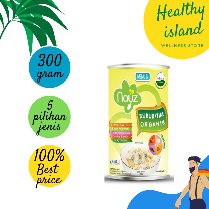 Bubur Tim Bayi Organik Nayz 300 gram