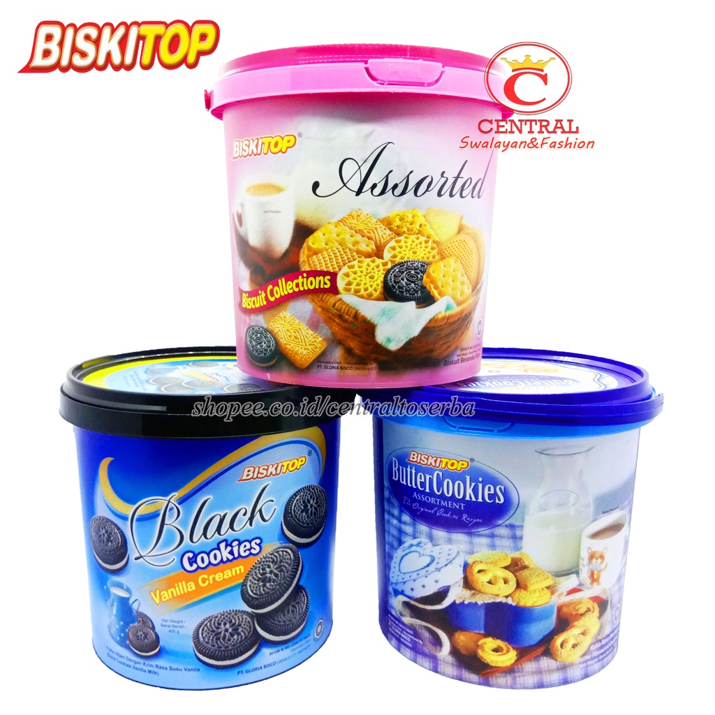 BISKITOP BUTTER COOKIES 370/centraltrenggalek