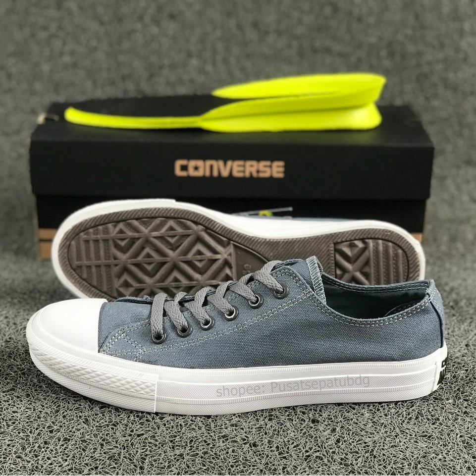 Converse Chuck Taylor All Star Low Grey Lunarlon