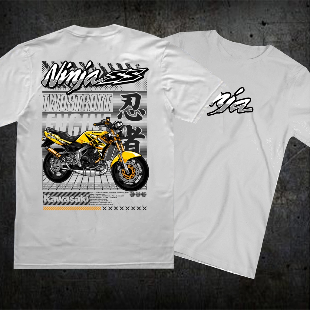 Kaos kawasaki ninja / kaos motor kawasaki ninja / baju kawasaki ninja / baju motor kawasaki ninja / 