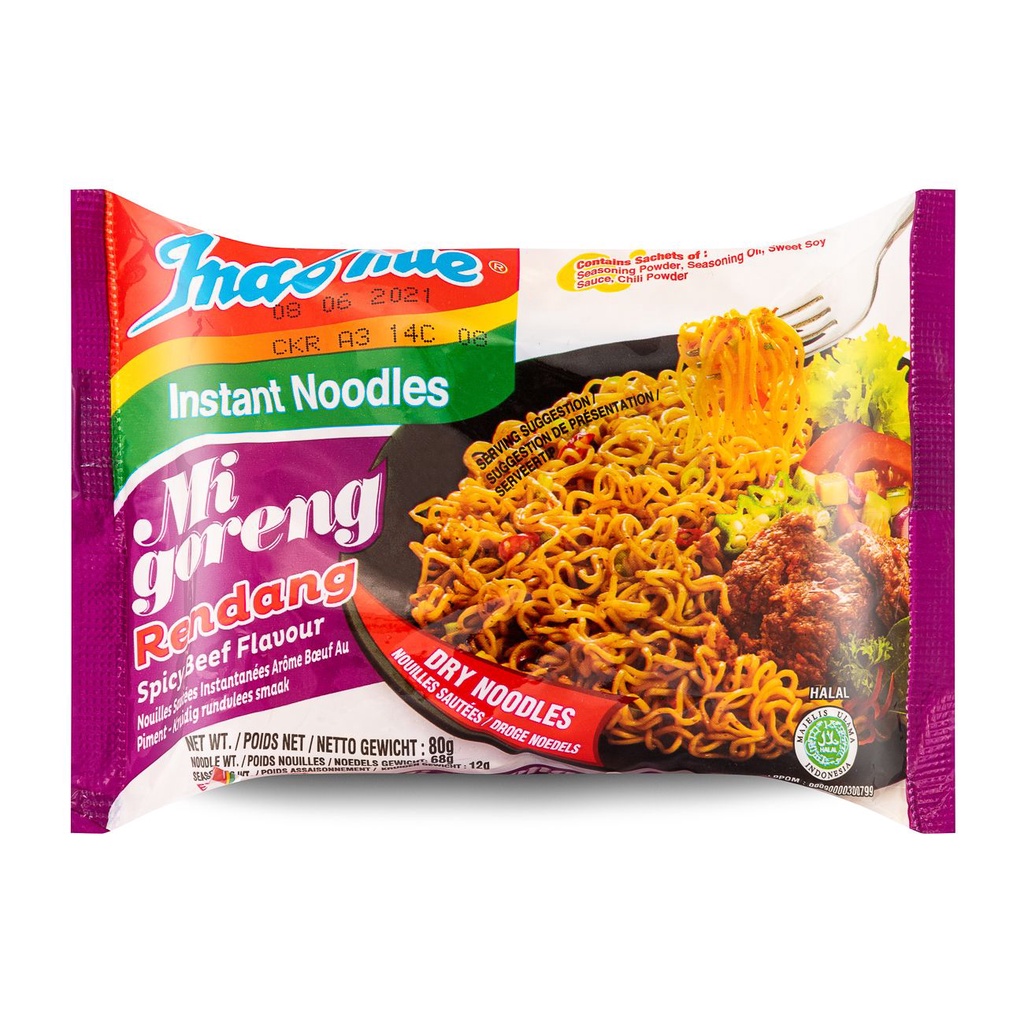 

Indomie Goreng Rendang 5 Pcs Indomie Goreng Rasa Rendang Mie Instan