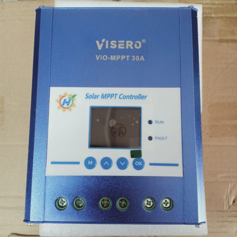 Visero mppt 30a 12v 24v 48v power mppt solar charge controller