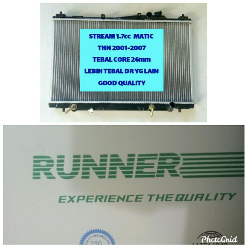 Radiator Honda Stream Matic