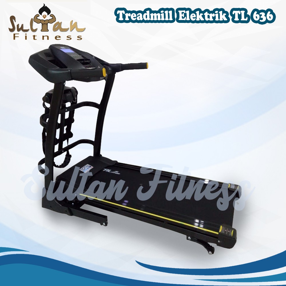 Alat Fitness Treadmill Elektrik Total Fitness TL 636 - Treadmill 2 HP