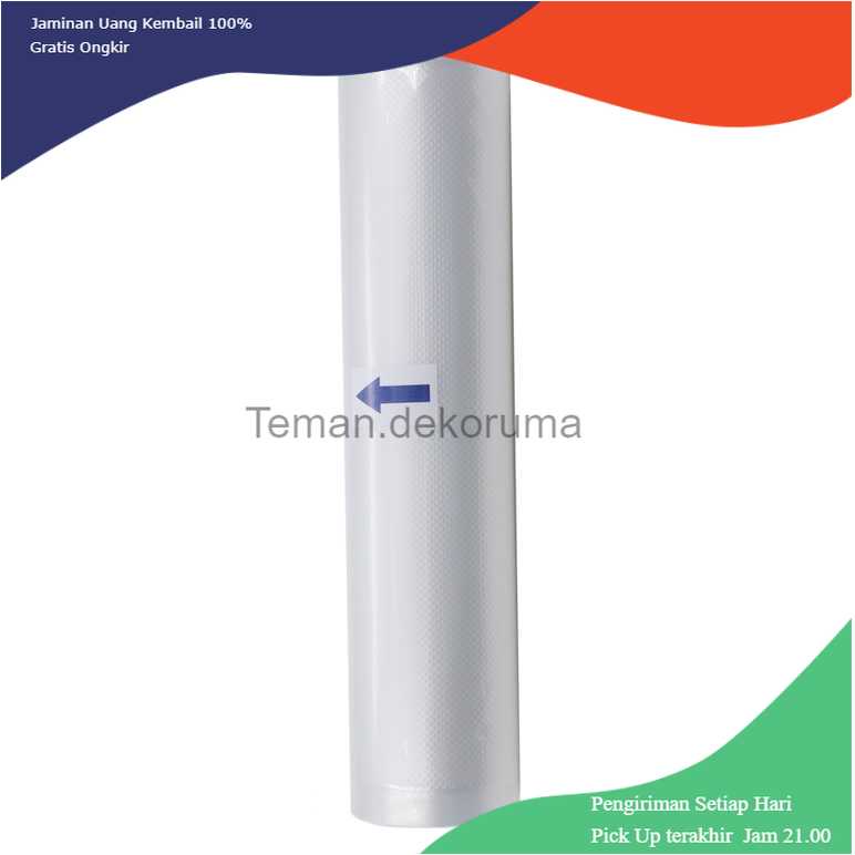 TD-AI TaffPack Kantong Plastik Vacuum Storage Bag 28x500 cm 1 Roll - VCM