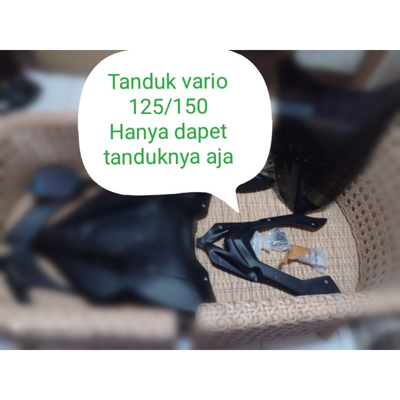 kelengkapan kedok vario125/150