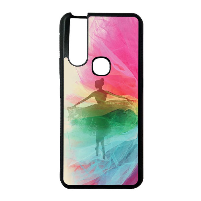 Casing Custom Case ViVO V15 Case Softcase Motif Cewek Ballet 01