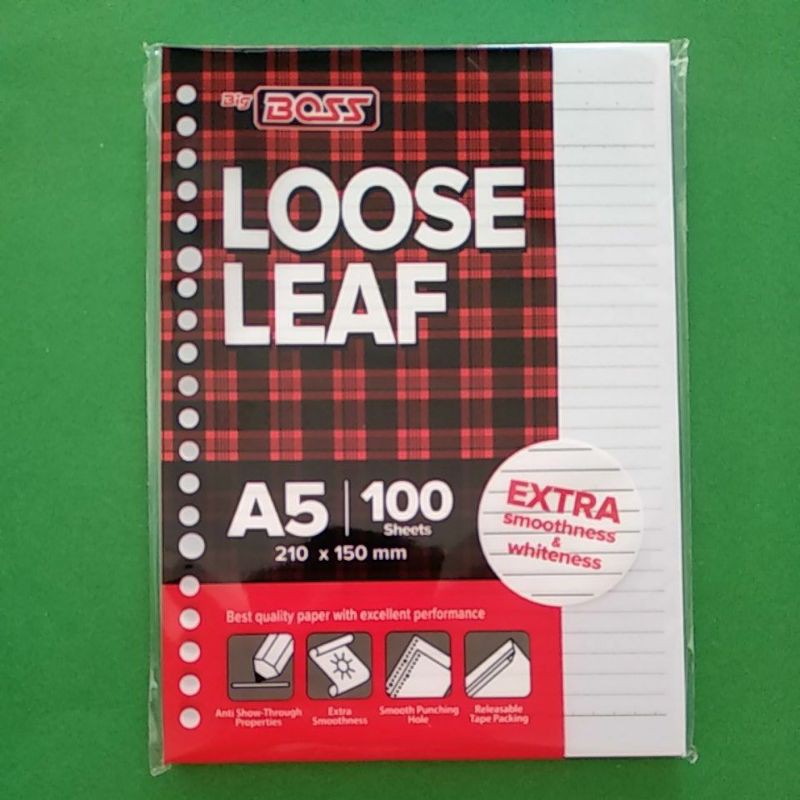 

Loose Leaf Big Boss A5 100 Lembar