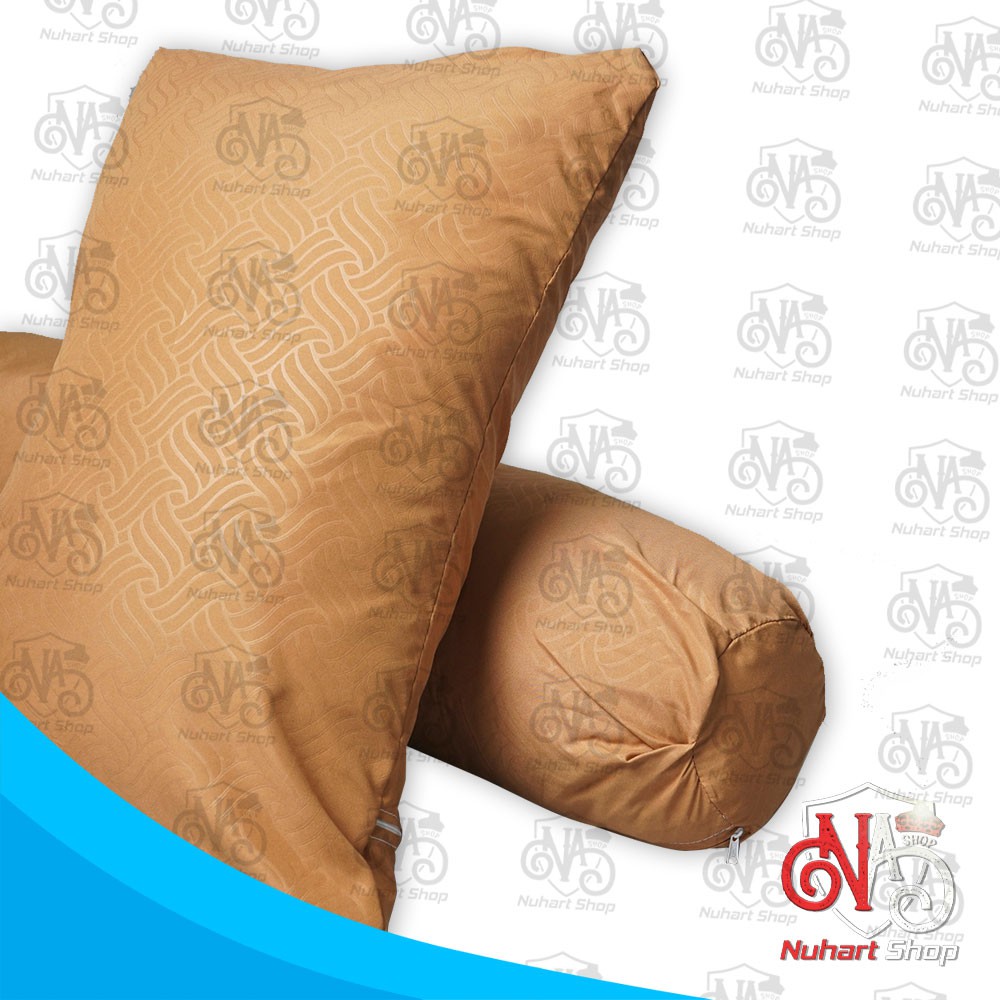 1 Set Bantal Dan Guling Dacron Termurah Kualitas Premium