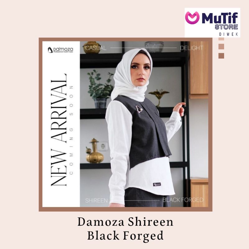 SETELAN DAMOZA SHIREEN BLACK FORGED