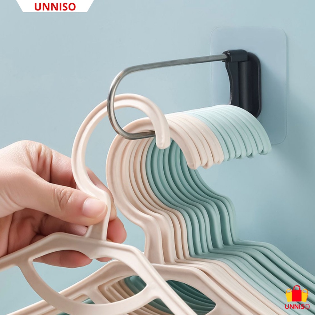 UNNISO - Hanger Gantungan Jepitan Baju Stainless Steel HGS1