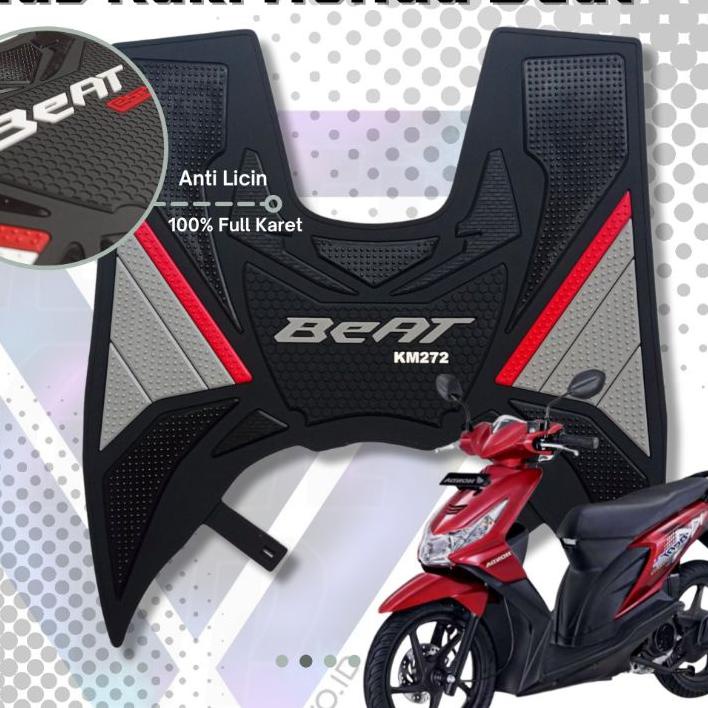 Terbaik AKSESORIS MOTOR BEAT KARBU - Karpet Motor Beat 2008 sd 2012 - Karpet Beat Karbu ホンダ
