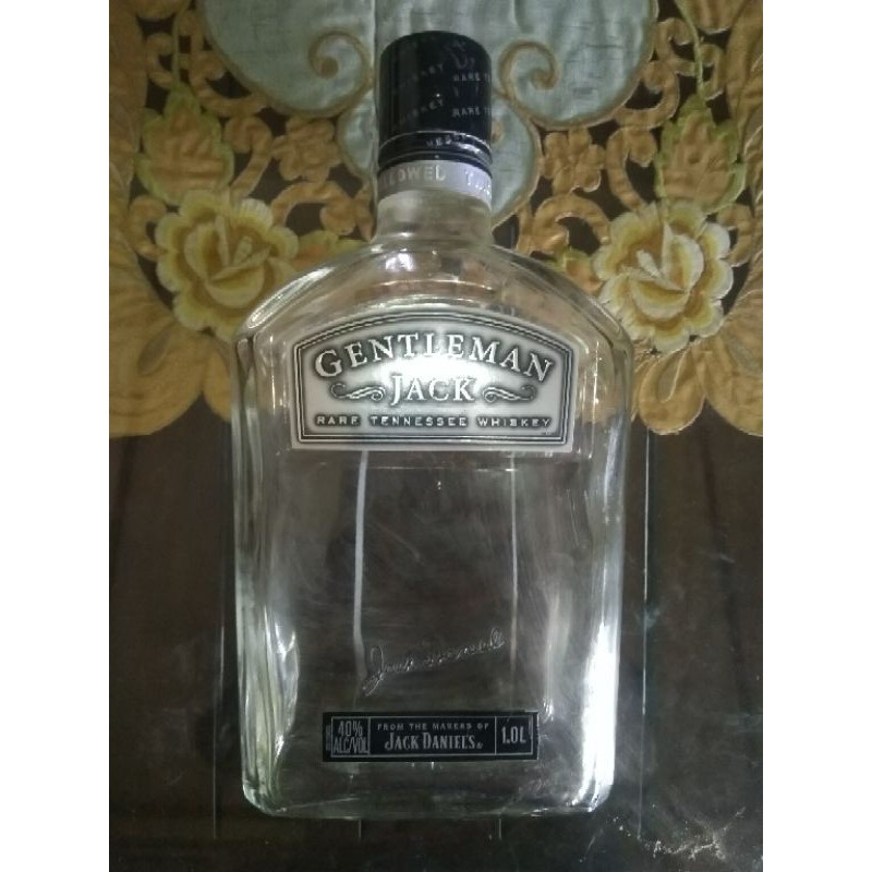 hiasan botol minuman Jack daniels