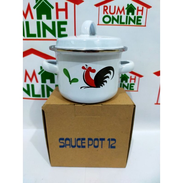 PANCI ENAMEL/SAUCE POT (KI-105) DKR KIG