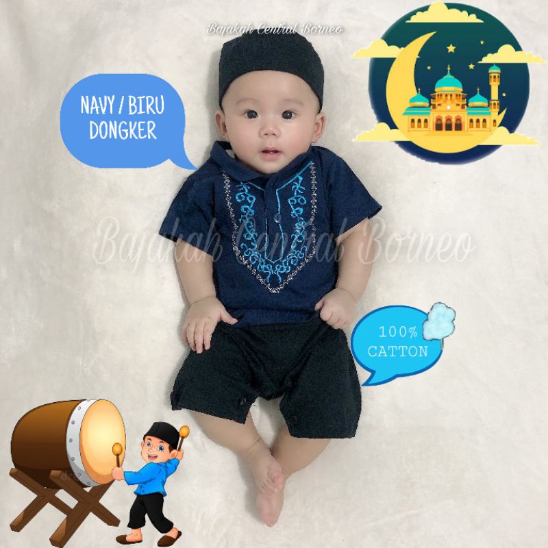 DUJAMIN TERMURAH !!! ROMPER BAYI BAJU KOKO / JUMPER BAYI / BAJU KOKO BAYI / BAJU KOKO UNTUK BABY !