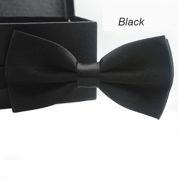 Dasi Anak kupu kupu bow tie premium Hitam pesta Jas 10 cm sekolah