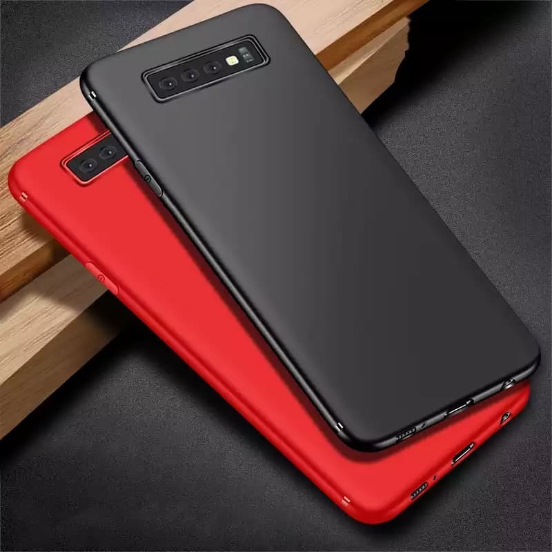 BABY SKIN CASE SAMSUNG S10 / S10E / S10 PLUS / S10 5G SOFT BLACK DOFF SLIM FIT CASE
