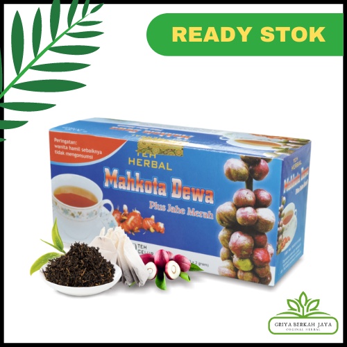 

Obat Herbal Teh Mahkota Dewa Tazakka Original ampuh mengobati asam urat rematik encok pegal linu nyeri sendi