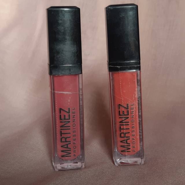 Preloved Lipstik Lipcream Make up Martinez matte Fix Lipcream (06 monarc orange & 07 daisy plum)
