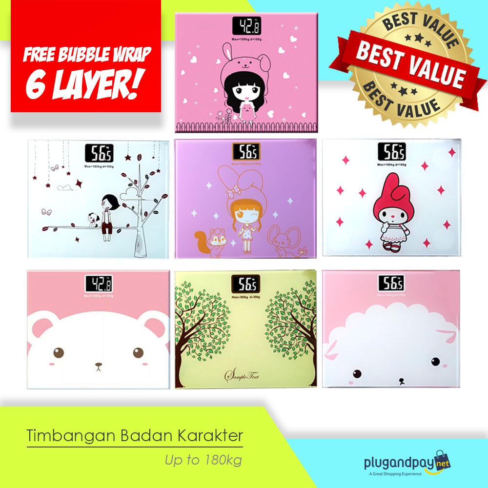 Timbangan Badan Kartun Karakter Hello Kitty Doraemon Timbangan Timbangan Badan Kartun Karakter Hello Kitty Doraemon Timbangan