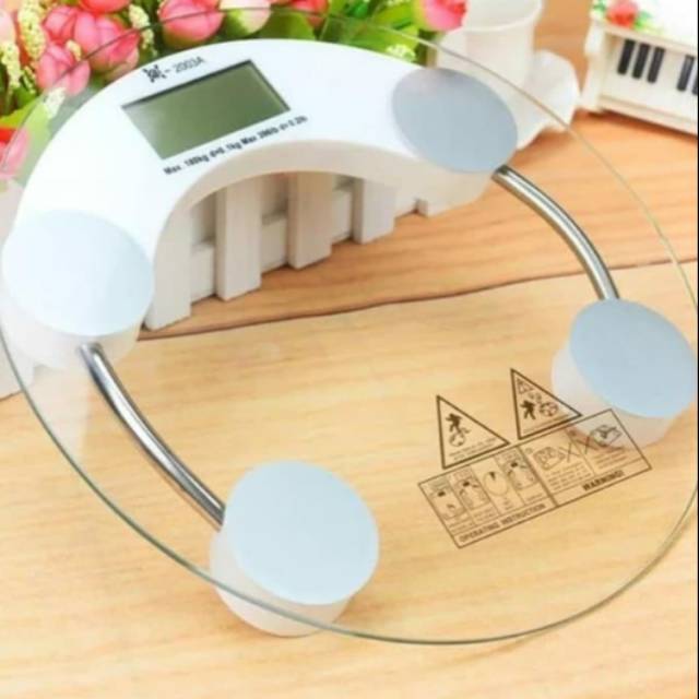 Timbangan, Timbangan Badan, Timbangan Badan Digital, Timbangan Transparan