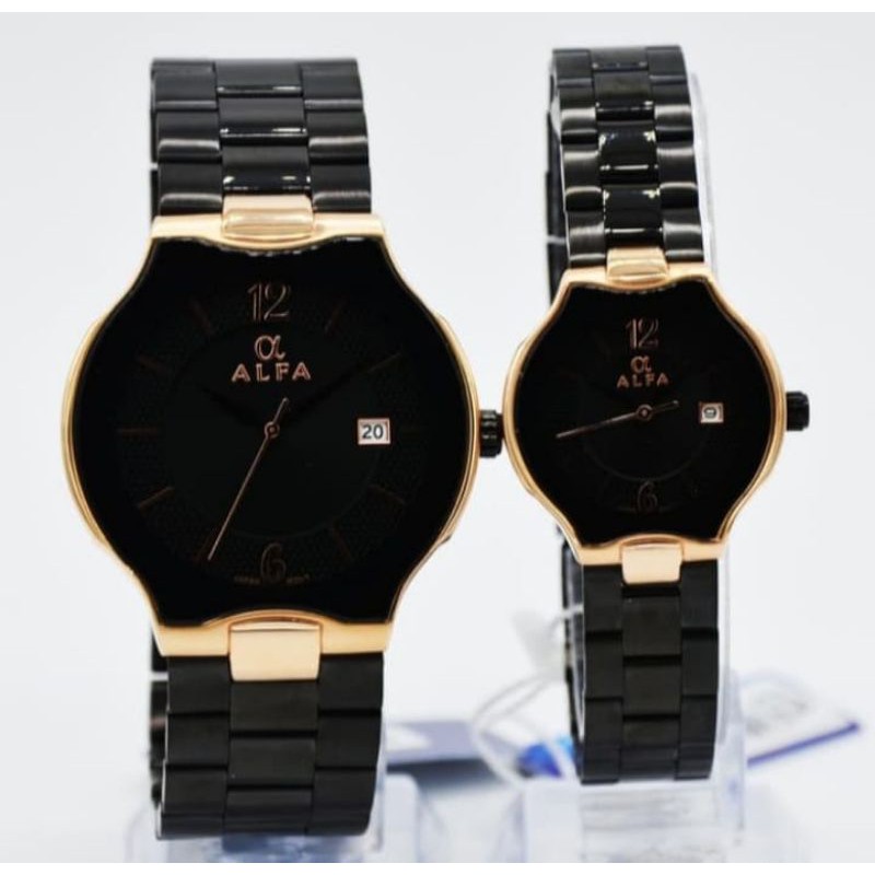 JAM TANGAN ALFA 88114 COUPLE