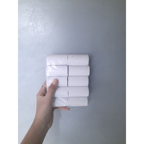 

KERTAS STRUK THERMAL 57X30 58X30 PAPER ROLL MINI PRINTER BLUETHOOT 58MM