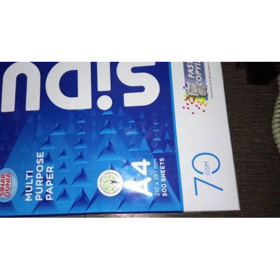 

➶ KERTAS HVS A4 SINAR DUNIA ❅