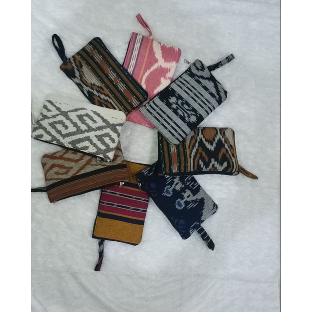 50 Ribu dapat 4pcs Pouch Tenun Troso