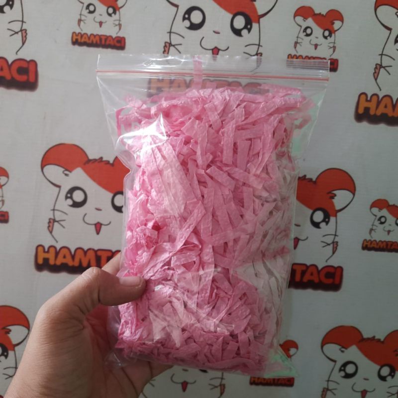 TISSUE BEDDING 50GR - ALAS KANDANG HAMSTER/GERBIL/LANDAK/SMALLPETS