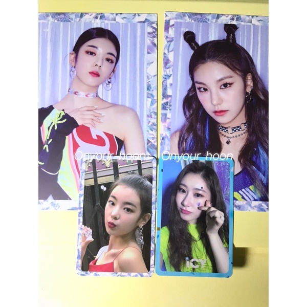 PHOTOCARD ITZY ICY LIA, CHAERYEONG & YEJI