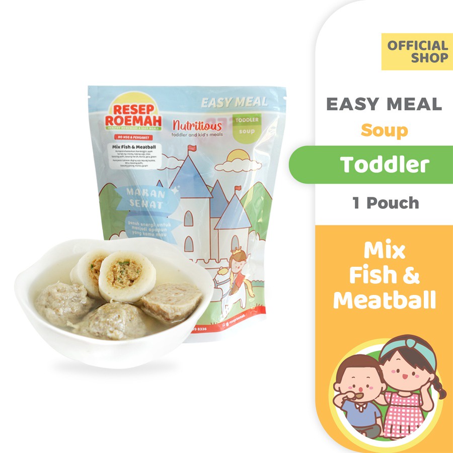 

Resep Roemah Mix Fish & Meatball / Makanan Anak Homemade / Frozen Food Anak / No MSG