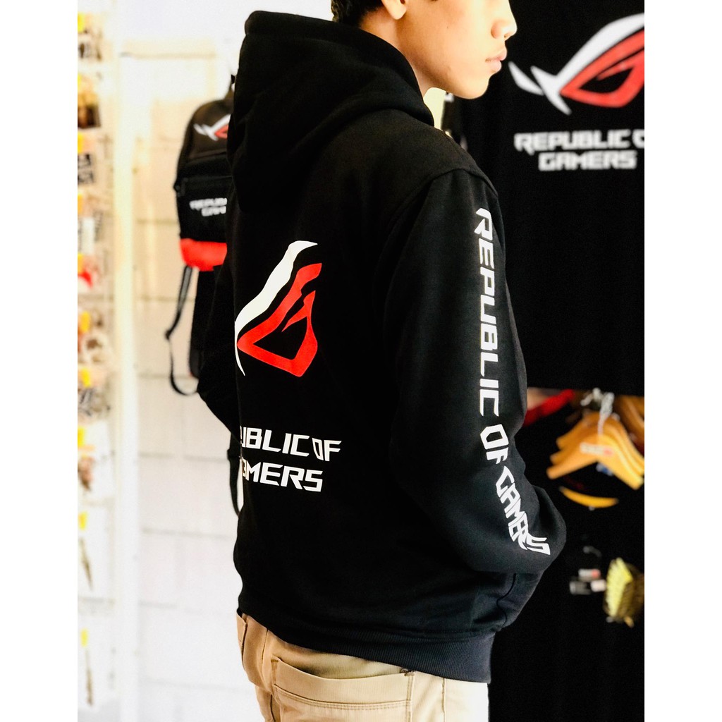 Jaket Gamer ASUS ROG Republic of Gamers Cotton fleece