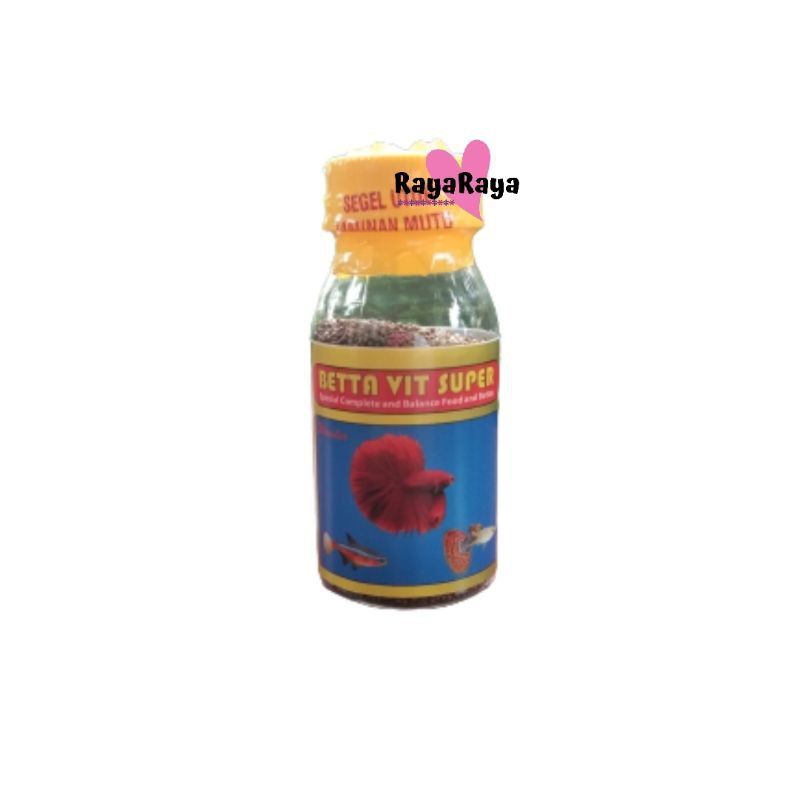 

Makanan ikan hias cupang guppy/ bettavit/ pakan ikan kecil