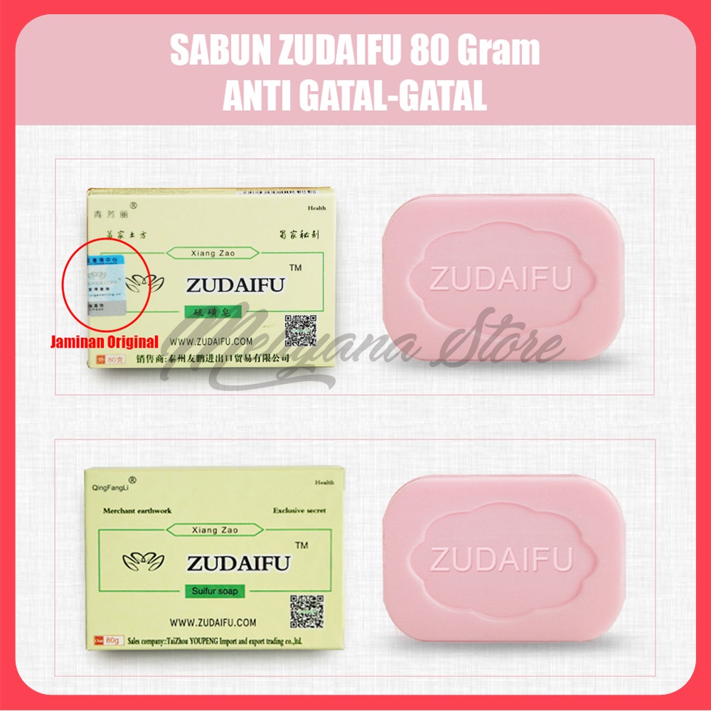 Sabun Herbal ZUDAIFU obat eksim Psoriasis jerawat jamur