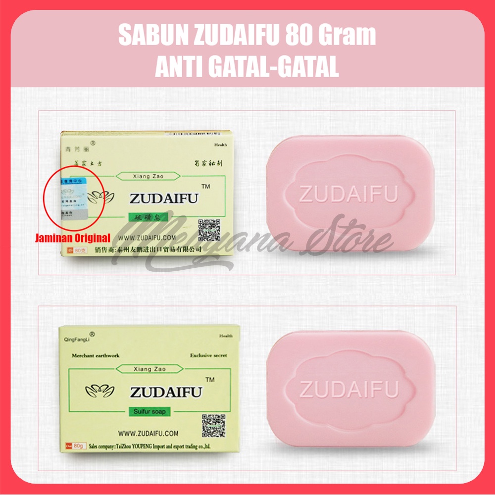 Sabun Herbal ZUDAIFU obat eksim Psoriasis jerawat jamur