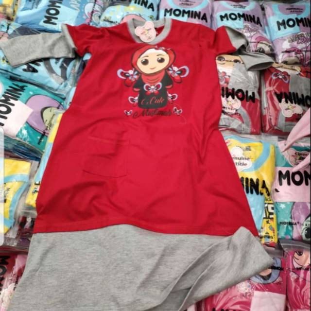GAMIS HUMAIRA MOMINA Baju Muslim Anak Perempuan