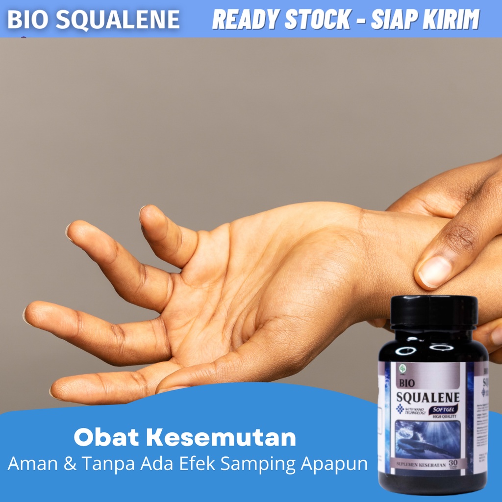 Obat Jari Tangan Sakit dan Kaku, Obat Trigger Finger, Obat Jari Tangan Kebas dan Kesemutan, Obat Jari Tidak Bisa di Tekuk, Obat Jari Susah di Gerakan, Obat Radang Sendi Jari Tangan, Obat Nyeri Sendi, Obat Jari Tangan Sering Pegal Dengan Bio Squalene