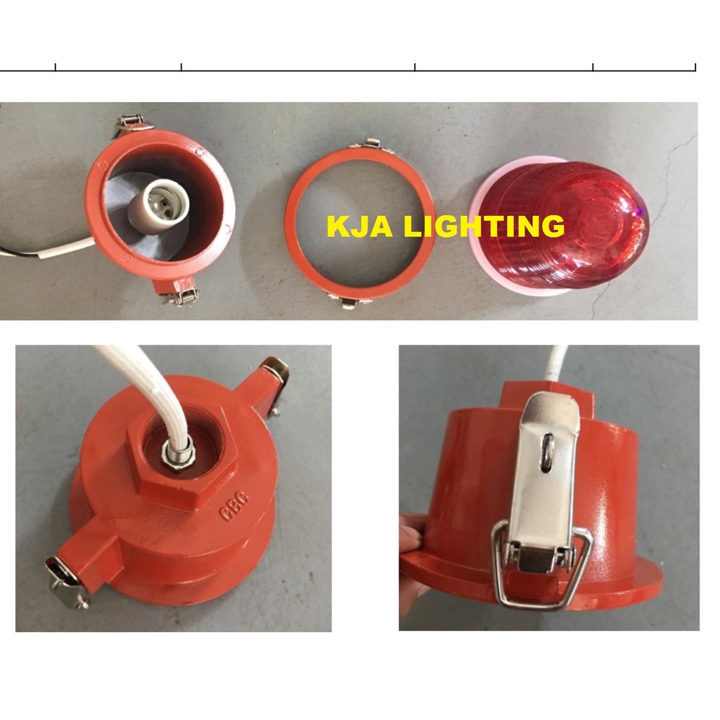 OBSTRUCTION MARKER LIGHTS / LAMPU MENARA NAVIGASI E27 GLASS TYPE 9898