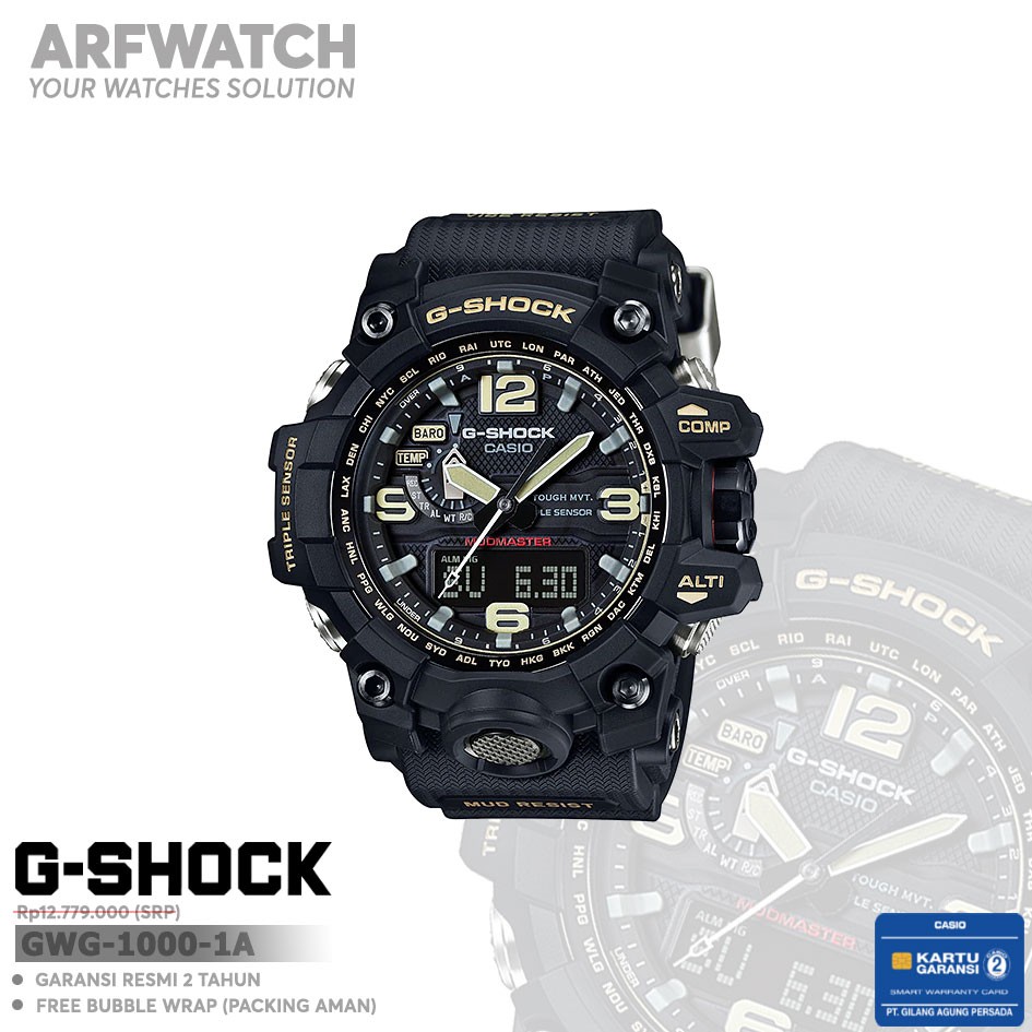 Casio G-Shock GWG-1000-1A / GWG-1000-1ADR Original