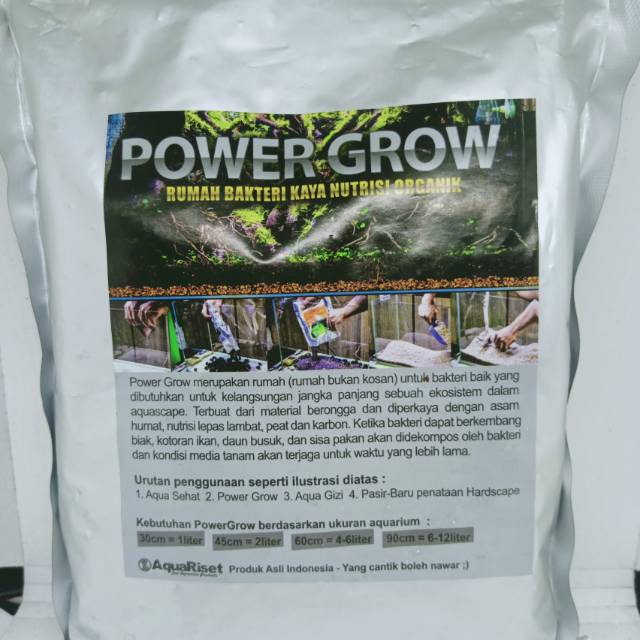 rumah bakteri powergrow / power grow rumah bakteri aquarium aquascape