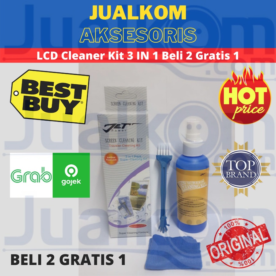 (BELI 2 GRATIS 1) LCD CLEANER 3 IN 1